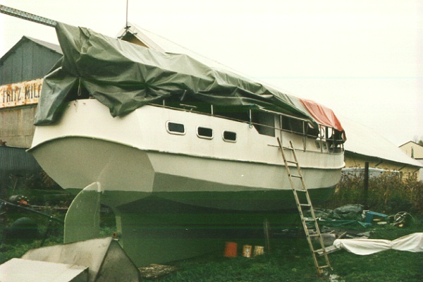 A Bruce Roberts Spray during construction, also in Örebro. Spray.