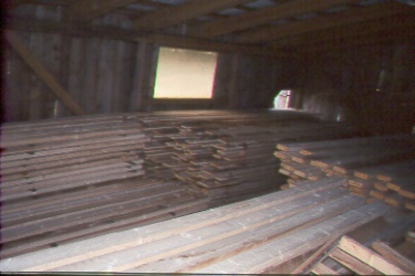Wood for boathouse drying. Virke